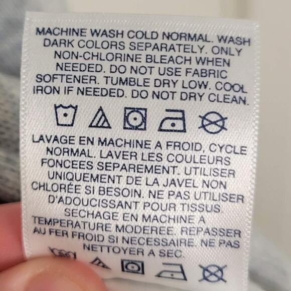 NEW Men's Lands End Gray Sweater Vest Size Large - Picture 6 of 6